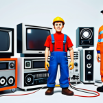 퍼피구조대 방영권 협상 - "Fixies" learning about electronics.**

"A group of Fixies, small cartoon characters, are gathered a...