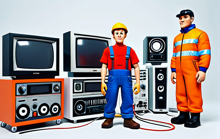 퍼피구조대 방영권 협상 - "Fixies" learning about electronics.**
"A group of Fixies, small cartoon characters, are gathered a...